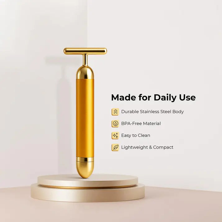 UrbanBlu - 24K Gold Electric Facial Massager